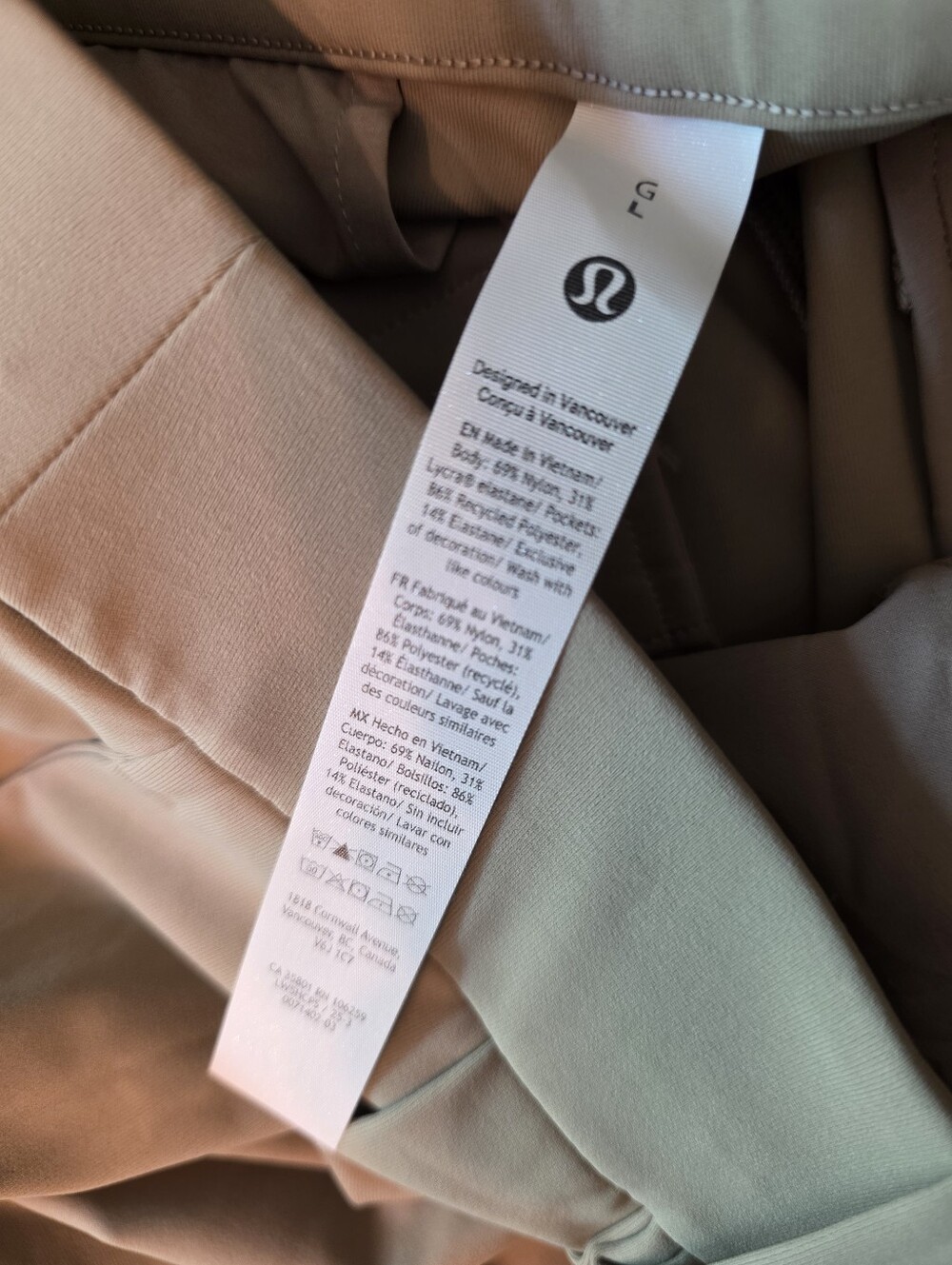 Lululemon Daydrift High-Rise Trouser Regular Wide Leg L Shok - Picture 5 of 5